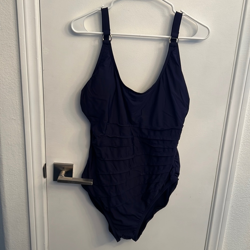Brand new size 18 Calvin Klein bathing suit worn once.
